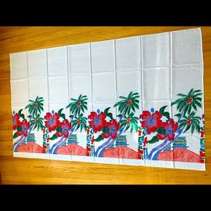 Pareo (wrap/skirt/sarong) in white/red/green